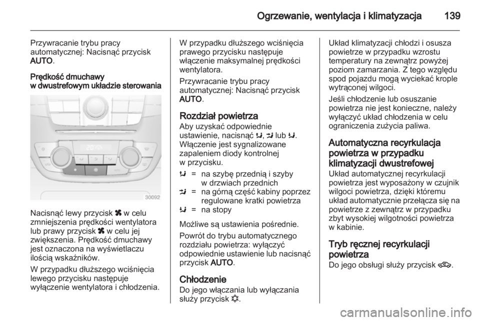 OPEL INSIGNIA 2012  Instrukcja obsługi (in Polish) 