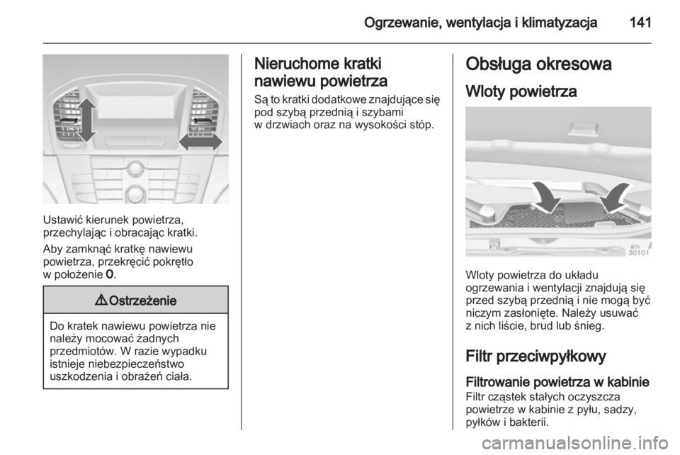 OPEL INSIGNIA 2012  Instrukcja obsługi (in Polish) 