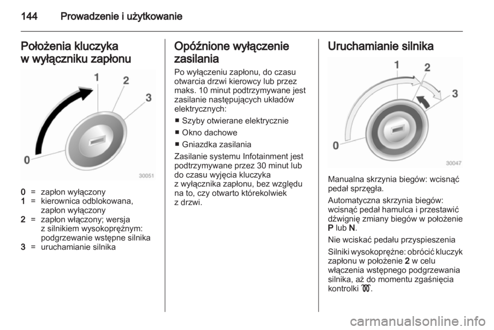 OPEL INSIGNIA 2012  Instrukcja obsługi (in Polish) 