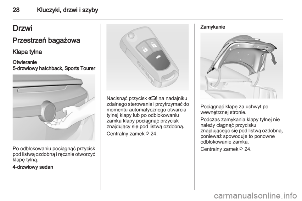 OPEL INSIGNIA 2012  Instrukcja obsługi (in Polish) 
