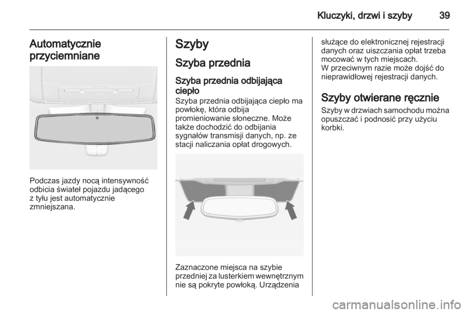 OPEL INSIGNIA 2012  Instrukcja obsługi (in Polish) 