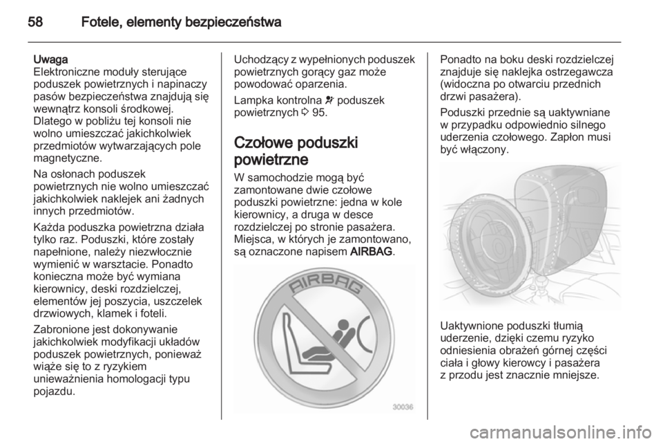 OPEL INSIGNIA 2012  Instrukcja obsługi (in Polish) 