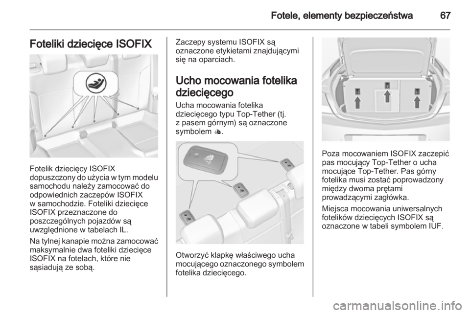 OPEL INSIGNIA 2012  Instrukcja obsługi (in Polish) 