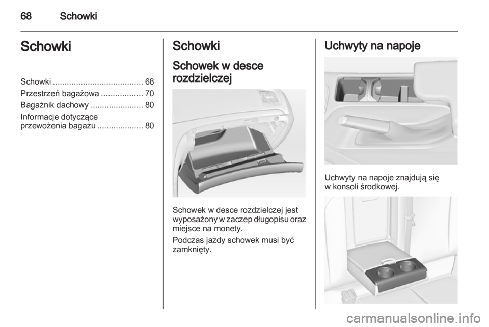 OPEL INSIGNIA 2012  Instrukcja obsługi (in Polish) 