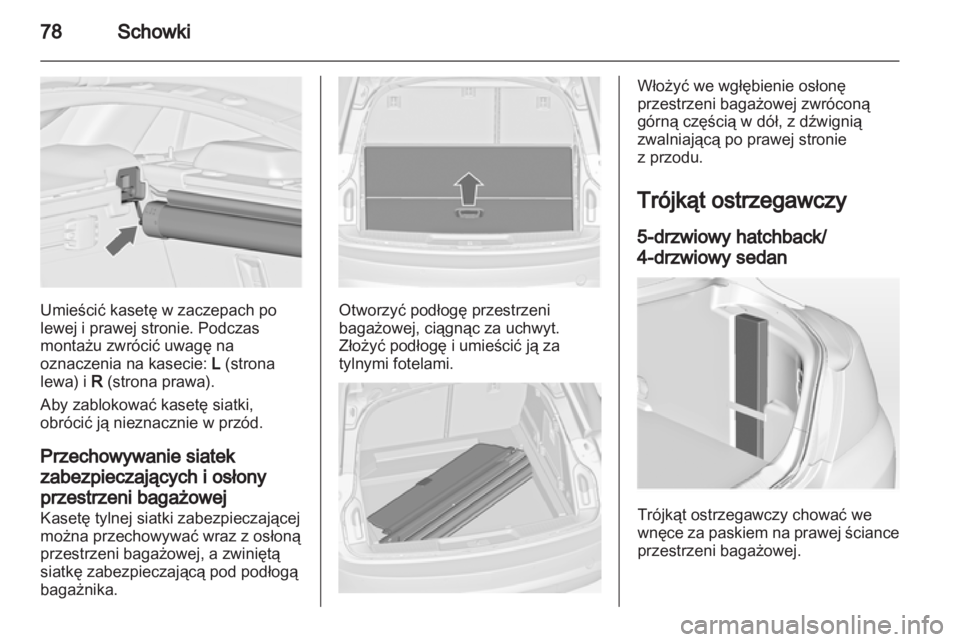 OPEL INSIGNIA 2012  Instrukcja obsługi (in Polish) 