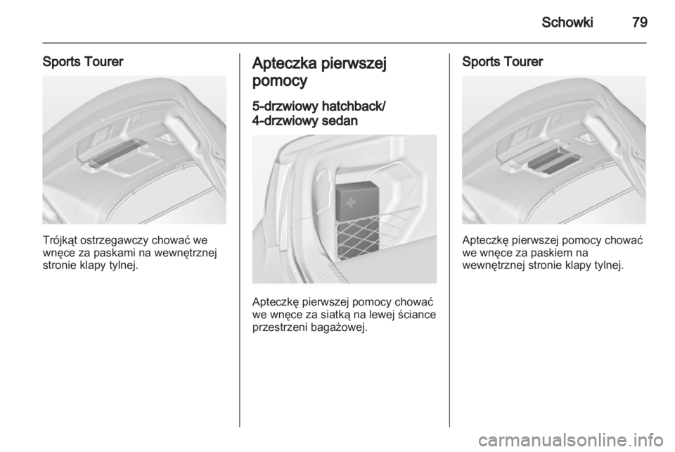 OPEL INSIGNIA 2012  Instrukcja obsługi (in Polish) 