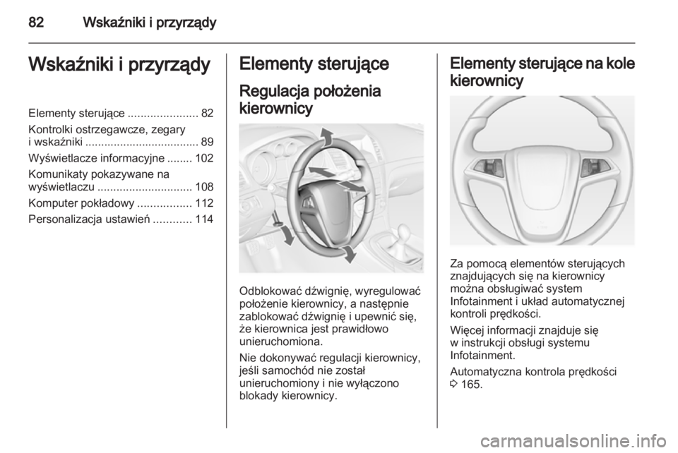 OPEL INSIGNIA 2012  Instrukcja obsługi (in Polish) 