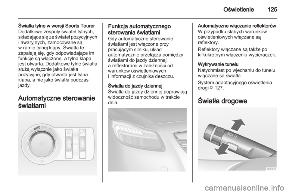 OPEL INSIGNIA 2012.5  Instrukcja obsługi (in Polish) 