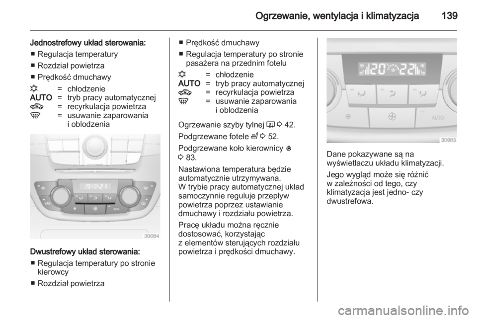 OPEL INSIGNIA 2012.5  Instrukcja obsługi (in Polish) 