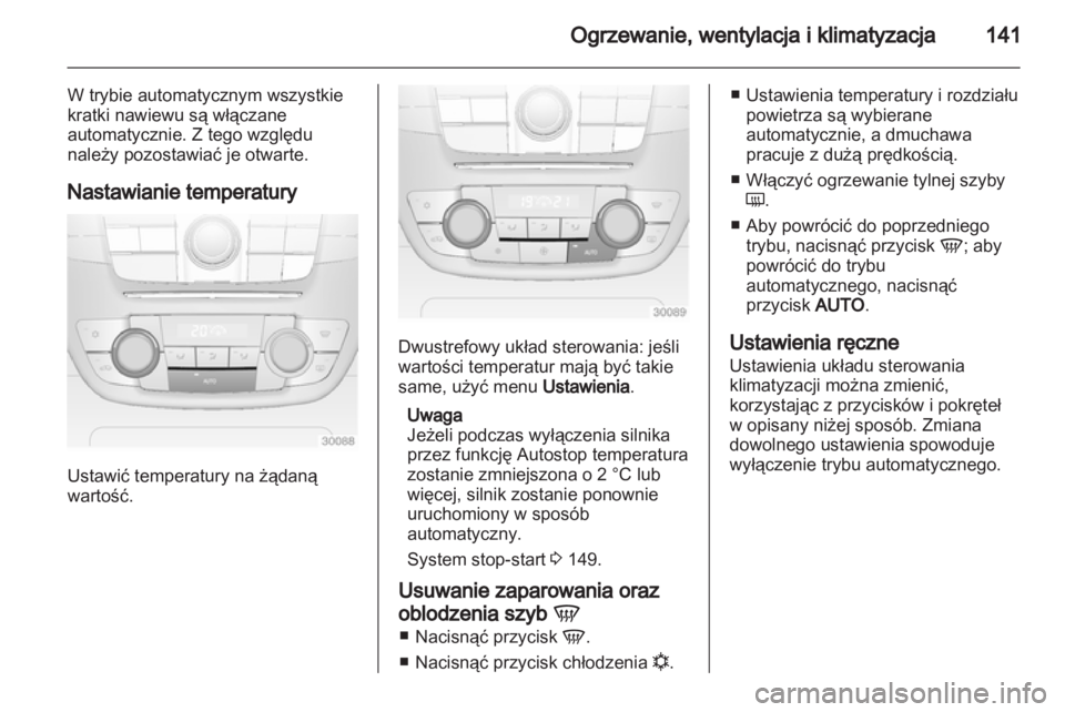 OPEL INSIGNIA 2012.5  Instrukcja obsługi (in Polish) 