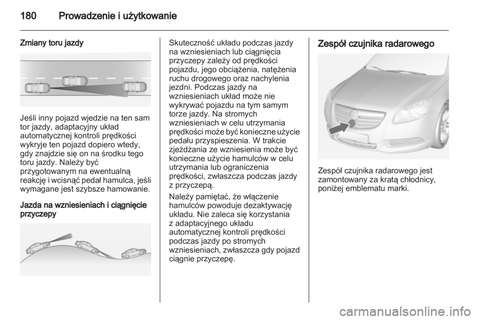 OPEL INSIGNIA 2012.5  Instrukcja obsługi (in Polish) 