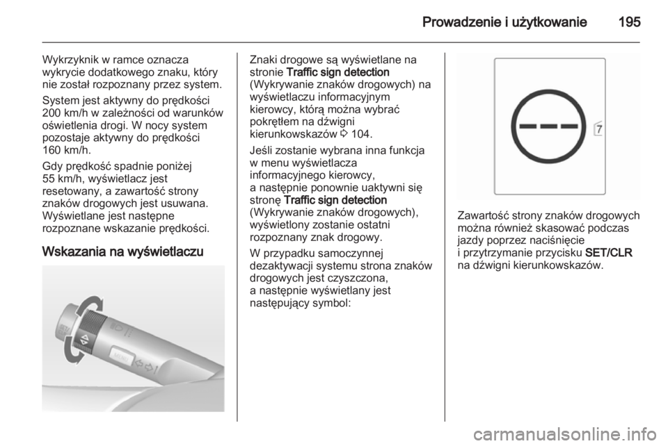 OPEL INSIGNIA 2012.5  Instrukcja obsługi (in Polish) 