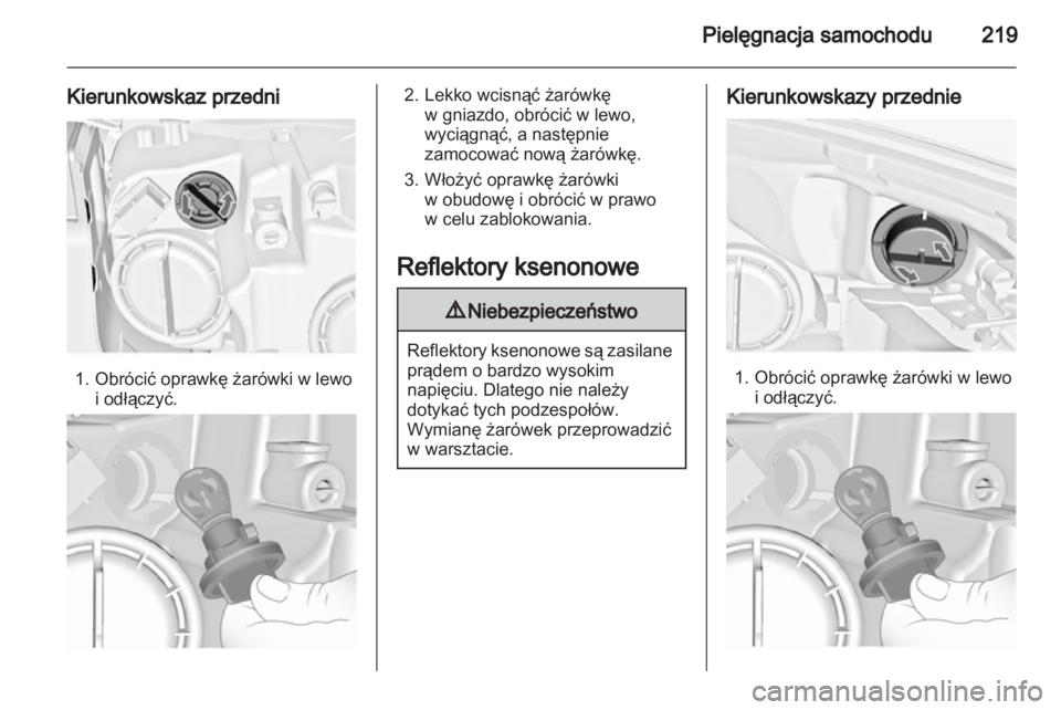 OPEL INSIGNIA 2012.5  Instrukcja obsługi (in Polish) 