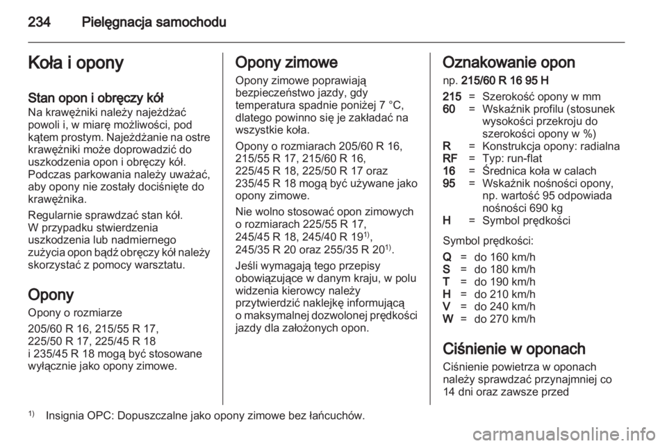 OPEL INSIGNIA 2012.5  Instrukcja obsługi (in Polish) 