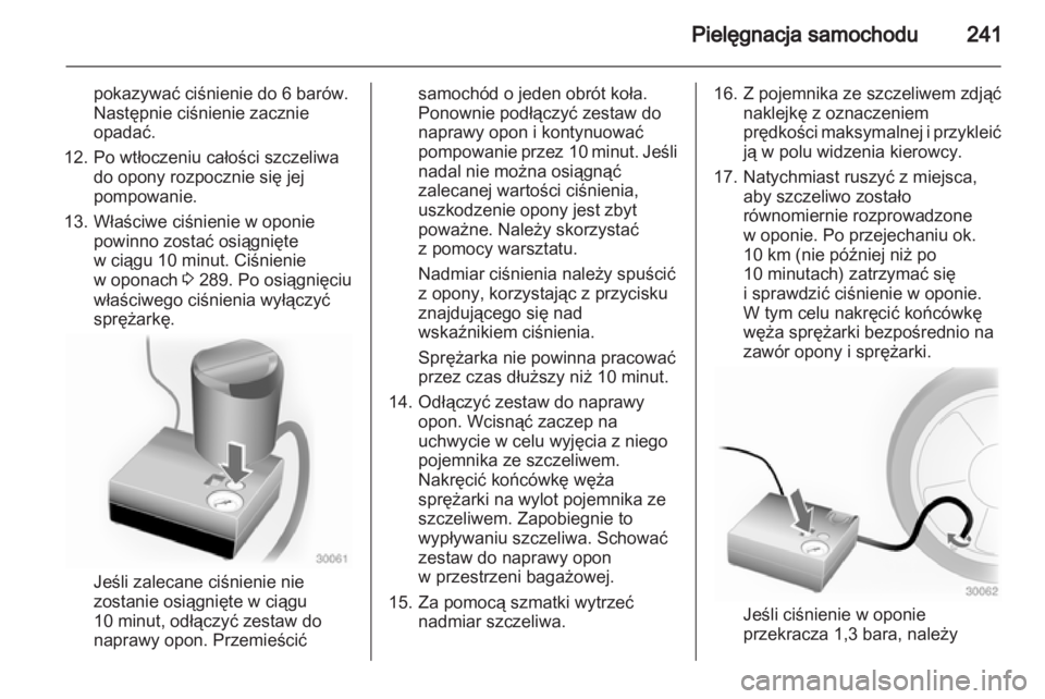 OPEL INSIGNIA 2012.5  Instrukcja obsługi (in Polish) 