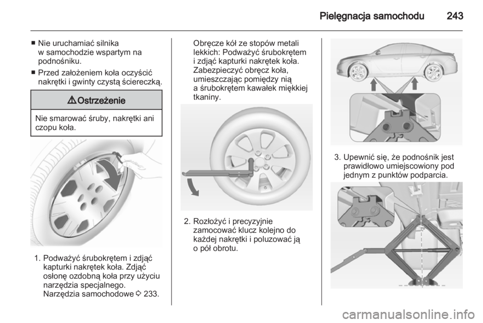 OPEL INSIGNIA 2012.5  Instrukcja obsługi (in Polish) 