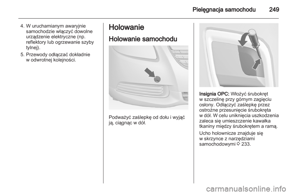 OPEL INSIGNIA 2012.5  Instrukcja obsługi (in Polish) 