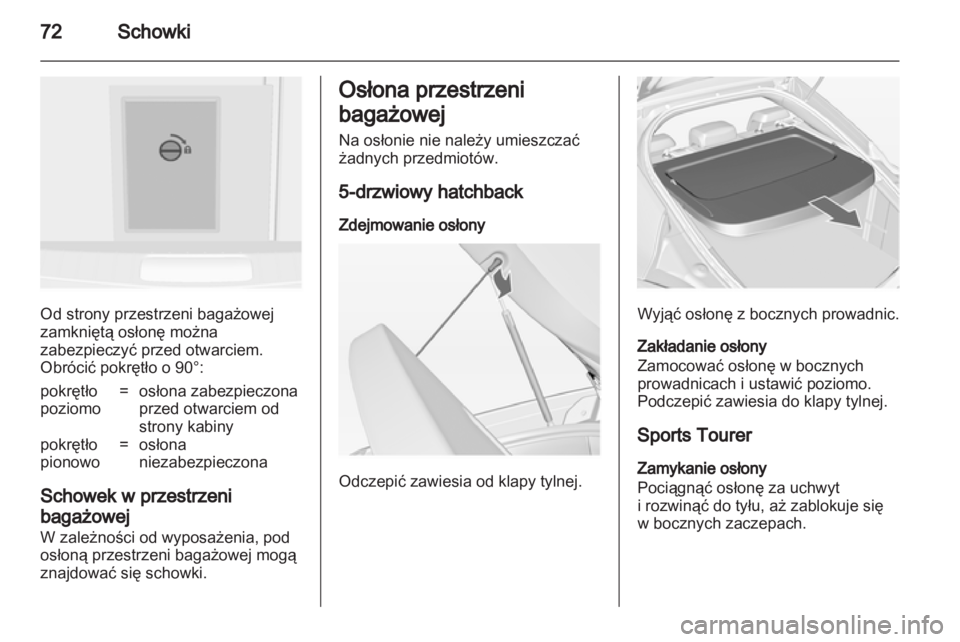 OPEL INSIGNIA 2012.5  Instrukcja obsługi (in Polish) 