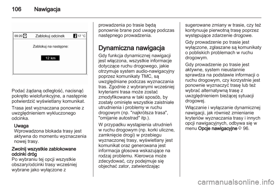 OPEL INSIGNIA 2013  Instrukcja obsługi systemu audio-nawigacyjnego (in Polish) 