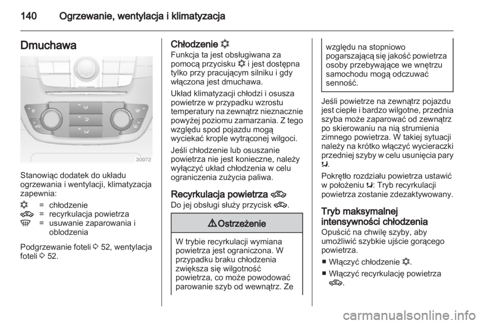 OPEL INSIGNIA 2013  Instrukcja obsługi (in Polish) 