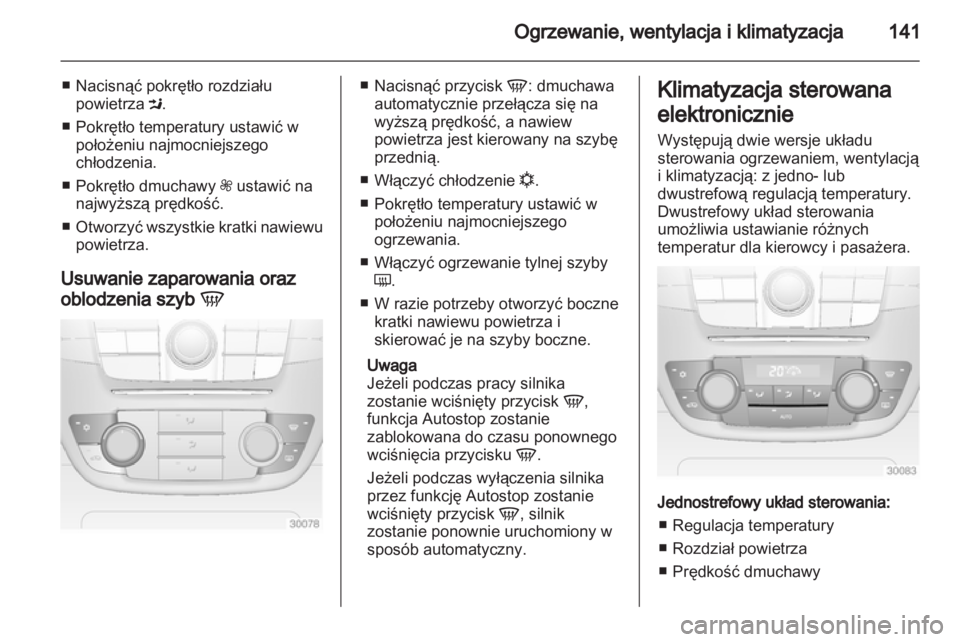 OPEL INSIGNIA 2013  Instrukcja obsługi (in Polish) 