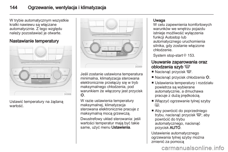 OPEL INSIGNIA 2013  Instrukcja obsługi (in Polish) 