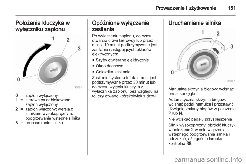OPEL INSIGNIA 2013  Instrukcja obsługi (in Polish) 