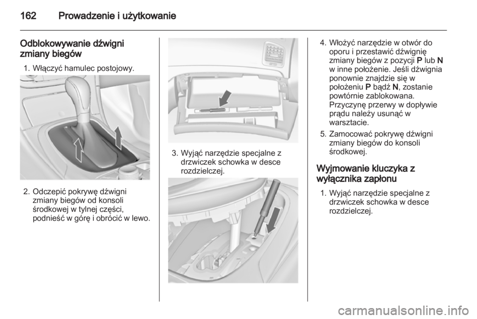 OPEL INSIGNIA 2013  Instrukcja obsługi (in Polish) 