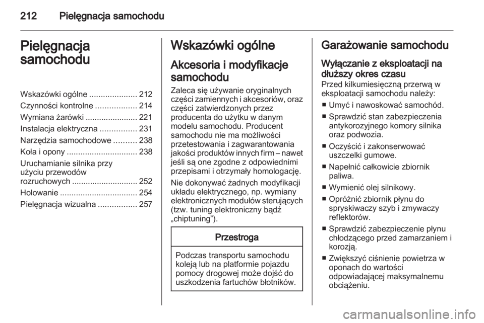 OPEL INSIGNIA 2013  Instrukcja obsługi (in Polish) 