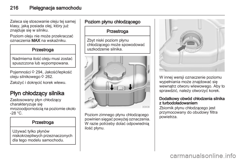 OPEL INSIGNIA 2013  Instrukcja obsługi (in Polish) 