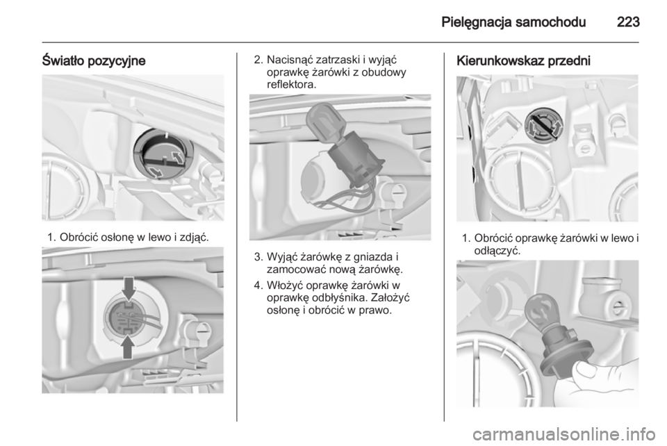 OPEL INSIGNIA 2013  Instrukcja obsługi (in Polish) 