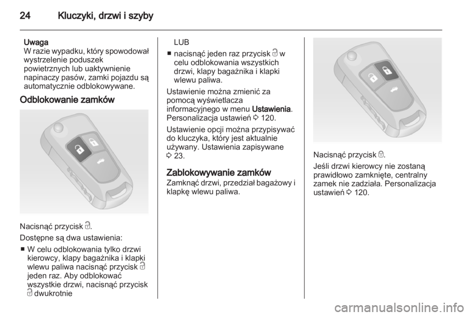 OPEL INSIGNIA 2013  Instrukcja obsługi (in Polish) 
