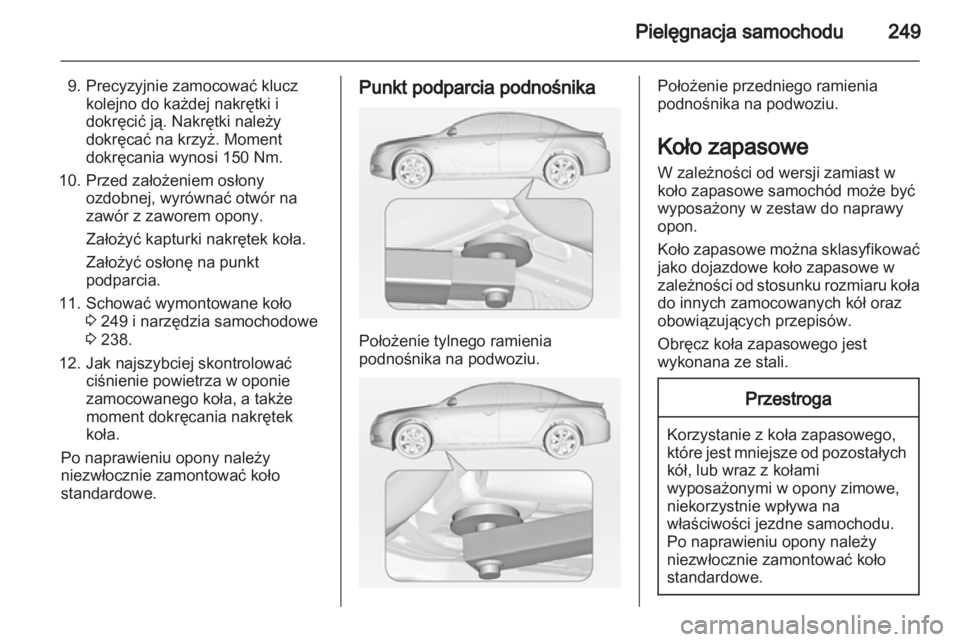 OPEL INSIGNIA 2013  Instrukcja obsługi (in Polish) 