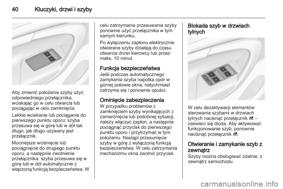 OPEL INSIGNIA 2013  Instrukcja obsługi (in Polish) 
