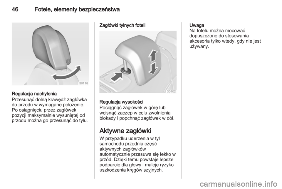 OPEL INSIGNIA 2013  Instrukcja obsługi (in Polish) 