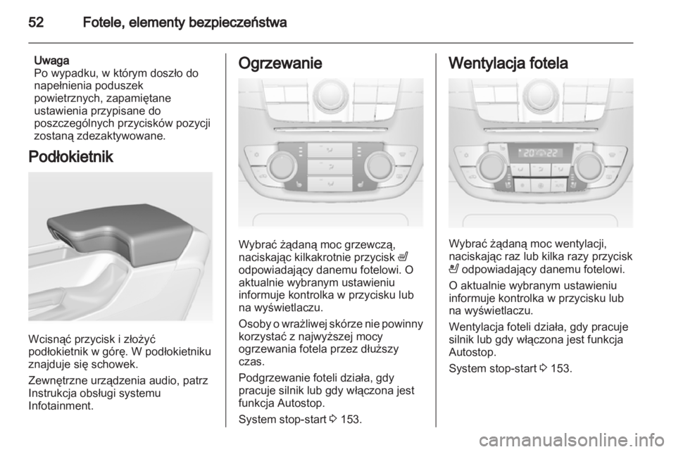 OPEL INSIGNIA 2013  Instrukcja obsługi (in Polish) 