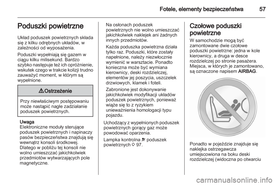 OPEL INSIGNIA 2013  Instrukcja obsługi (in Polish) 