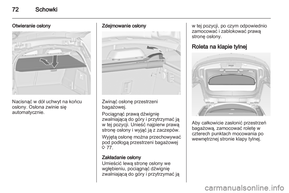 OPEL INSIGNIA 2013  Instrukcja obsługi (in Polish) 