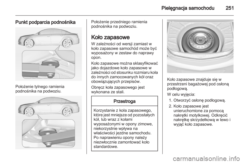 OPEL INSIGNIA 2013.5  Instrukcja obsługi (in Polish) 