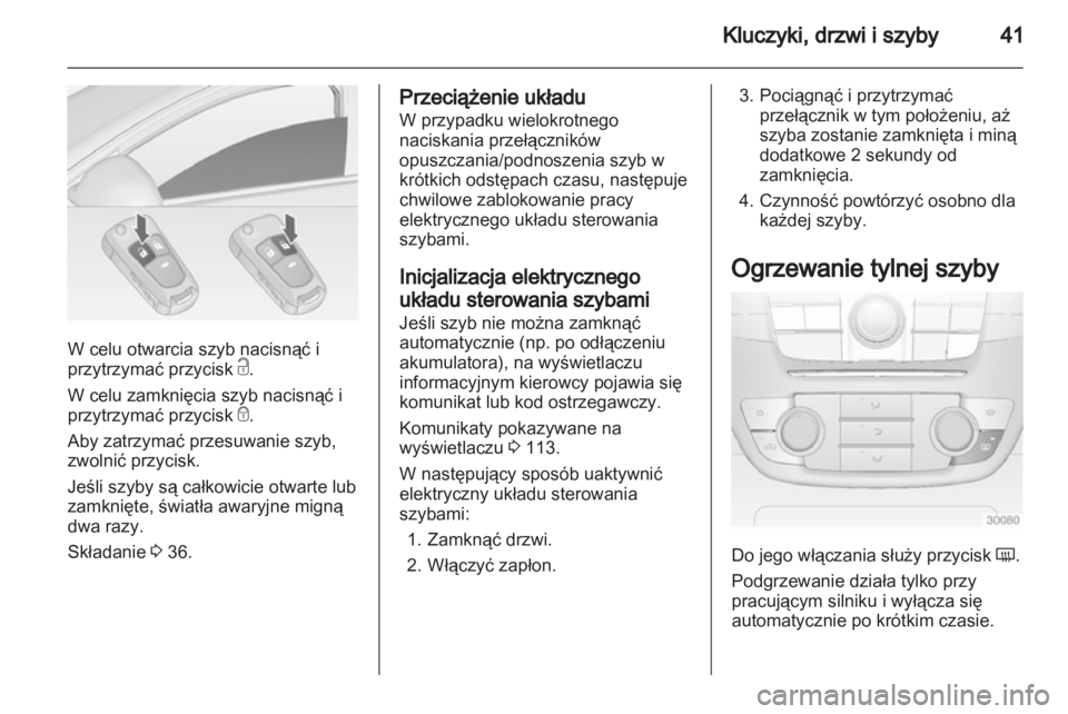 OPEL INSIGNIA 2013.5  Instrukcja obsługi (in Polish) 