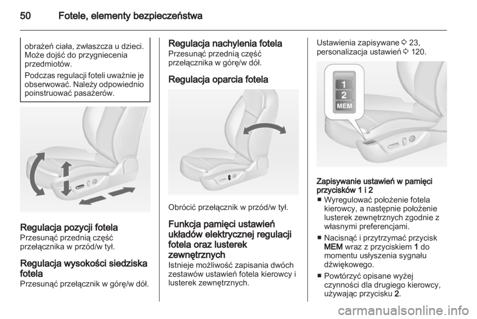 OPEL INSIGNIA 2013.5  Instrukcja obsługi (in Polish) 