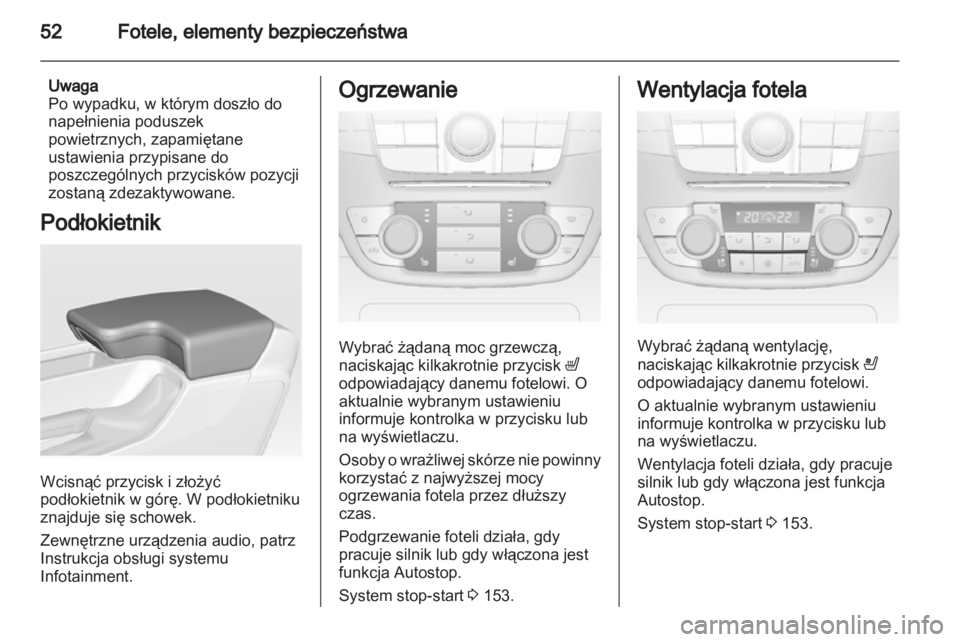 OPEL INSIGNIA 2013.5  Instrukcja obsługi (in Polish) 