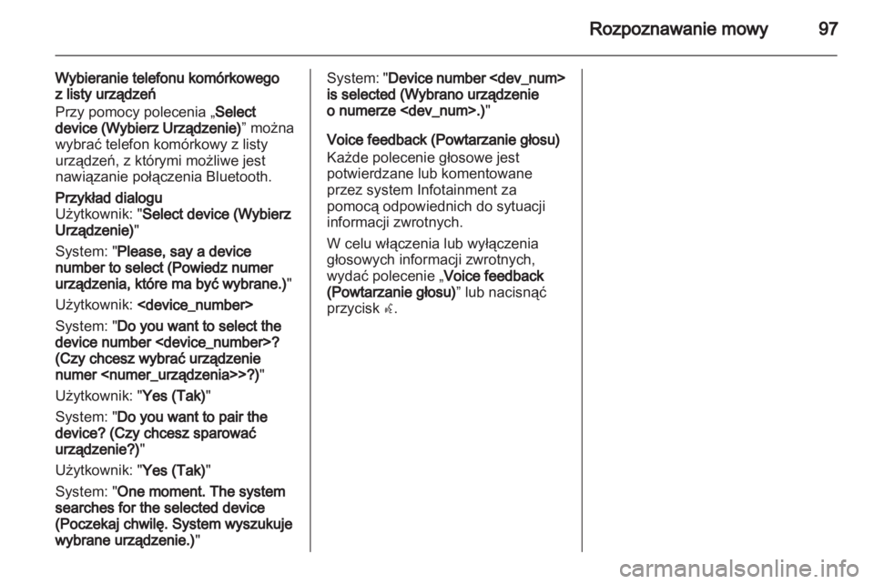 OPEL MERIVA 2011  Instrukcja obsługi systemu audio-nawigacyjnego (in Polish) 