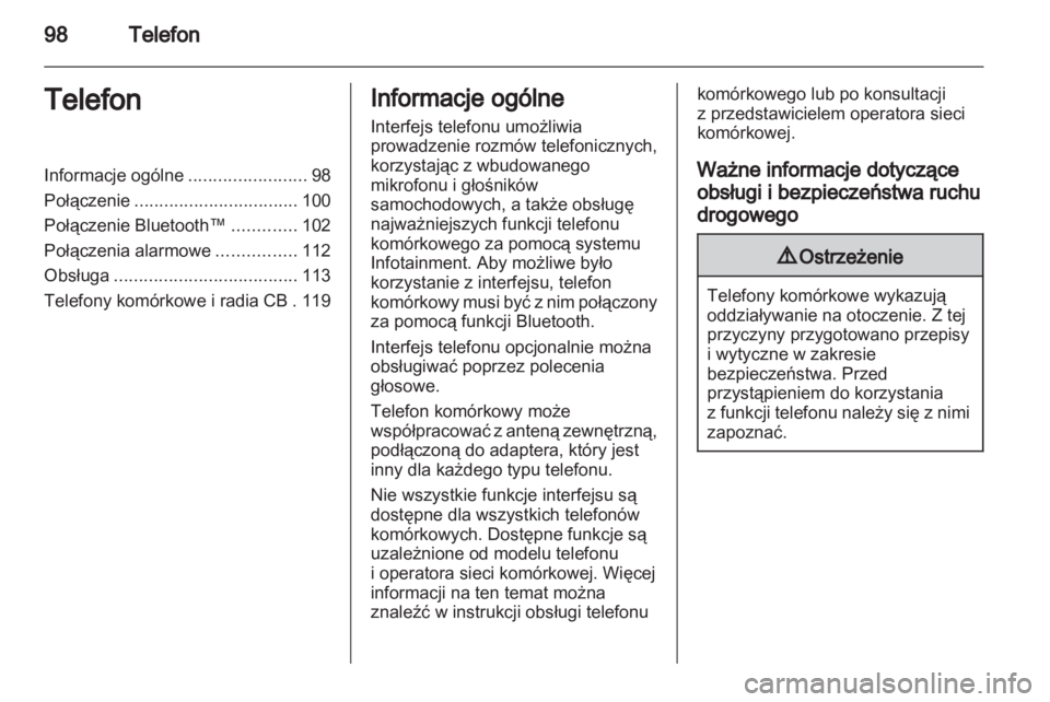 OPEL MERIVA 2011  Instrukcja obsługi systemu audio-nawigacyjnego (in Polish) 