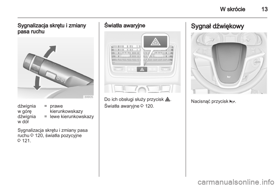 OPEL MERIVA 2011  Instrukcja obsługi (in Polish) 