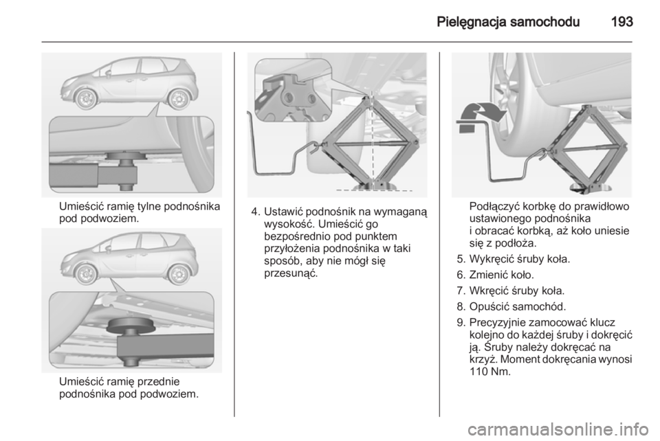 OPEL MERIVA 2011  Instrukcja obsługi (in Polish) 