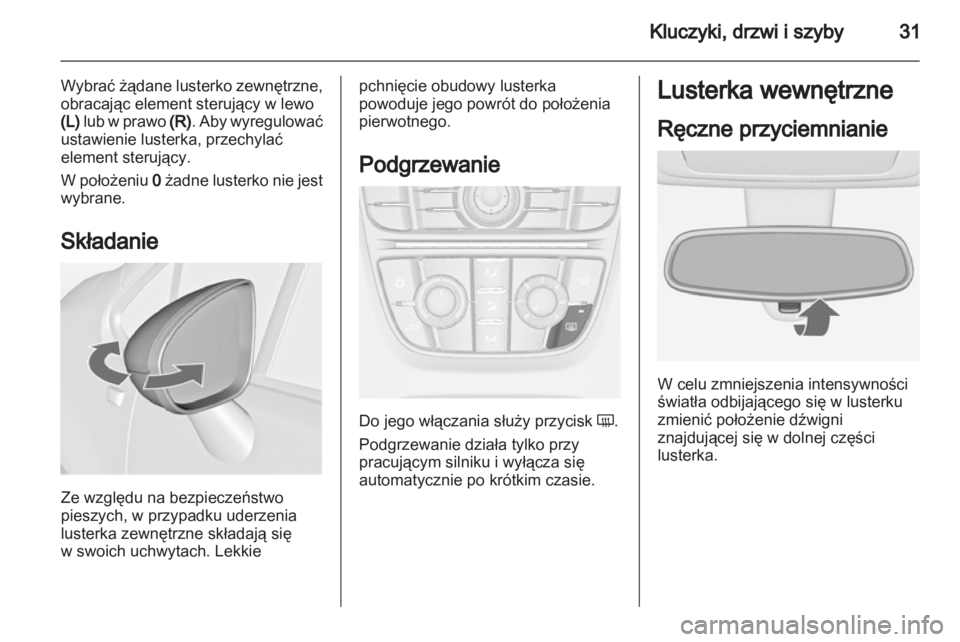OPEL MERIVA 2011  Instrukcja obsługi (in Polish) 