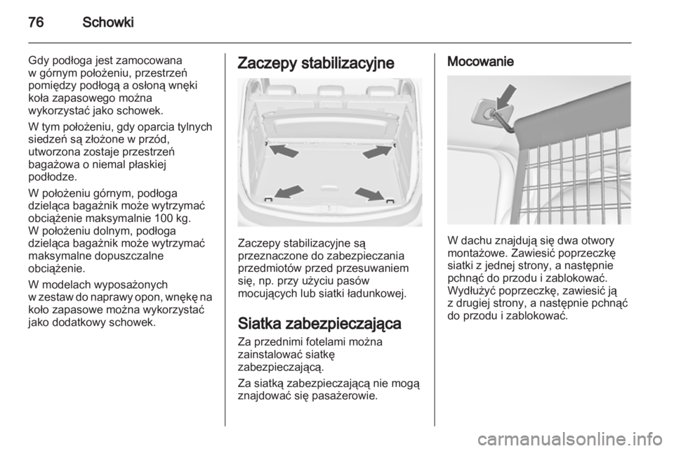 OPEL MERIVA 2011  Instrukcja obsługi (in Polish) 