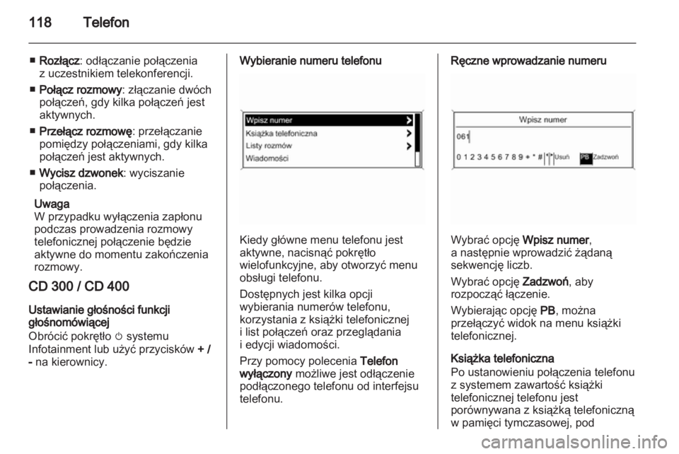 OPEL MERIVA 2011.25  Instrukcja obsługi systemu audio-nawigacyjnego (in Polish) 