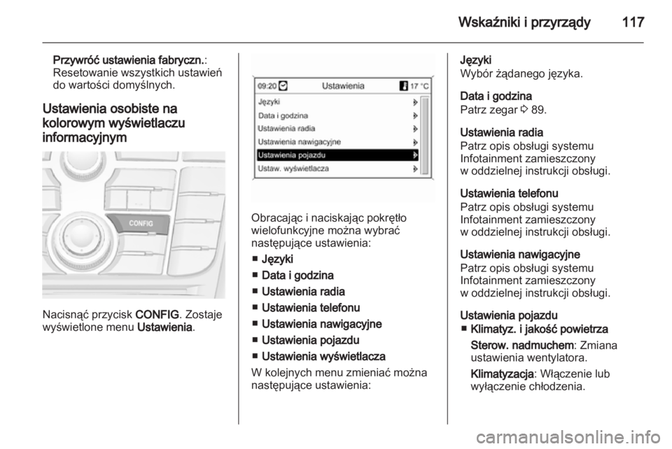 OPEL MERIVA 2011.5  Instrukcja obsługi (in Polish) 